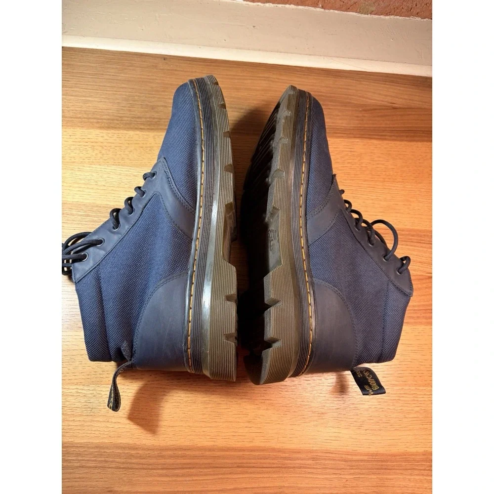 Dr. Martens Bonny Chukka Blue Boot w/ Yellow Stitching Size 12 Men's Pre-owned